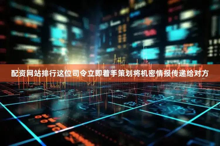 配资网站排行这位司令立即着手策划将机密情报传递给对方